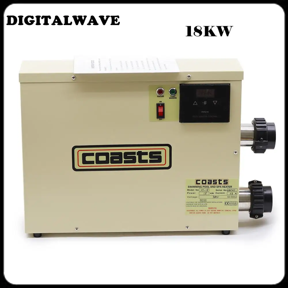 수영장 및 욕조용 온수기 온도 조절기, 18KW, 220v, 380v, 신제품