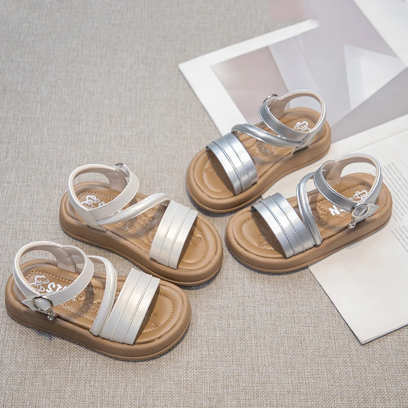 Girls Lightweight Non Slip Summer Sandals