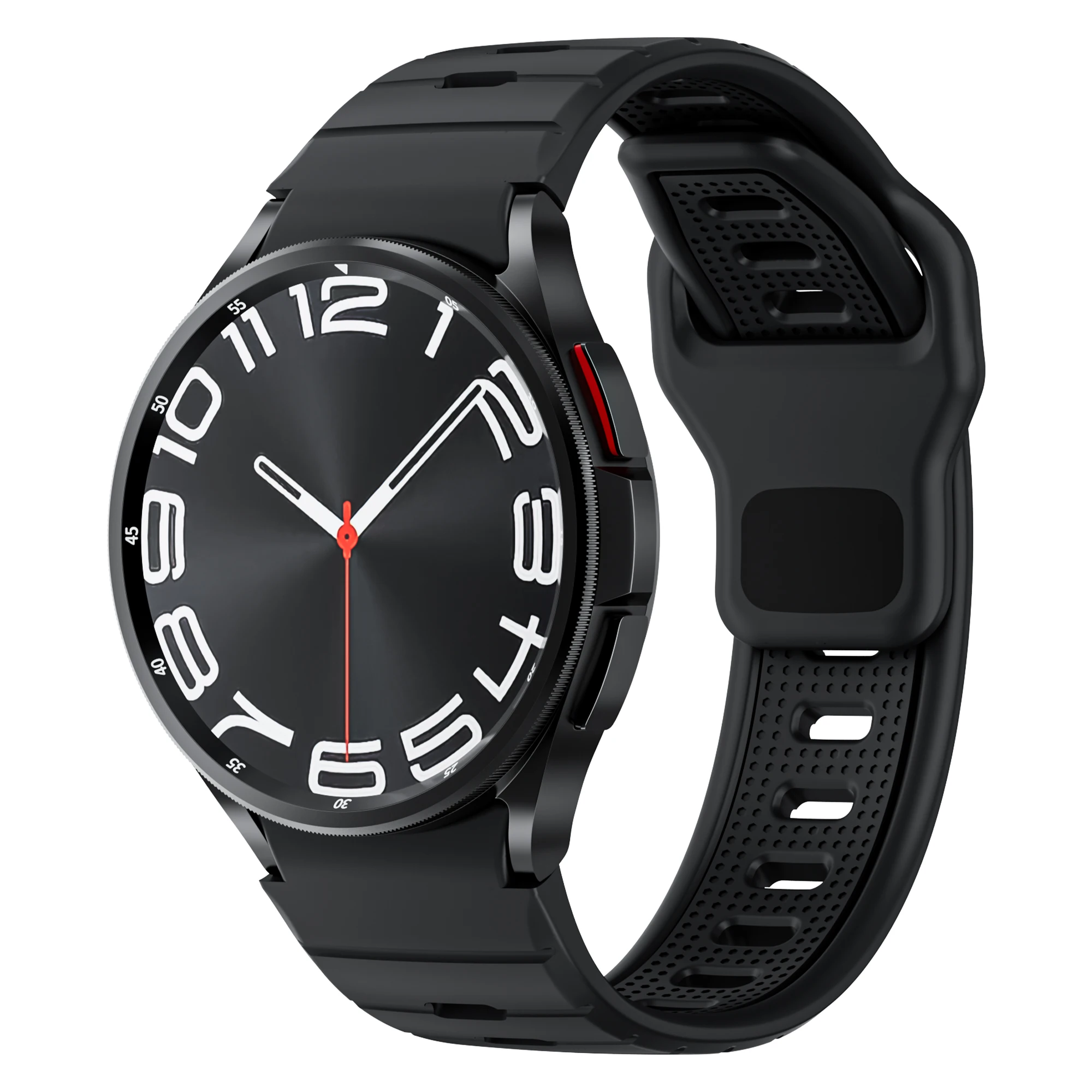 Seamless Silicone Watch Strap - Premium No Gaps Design
