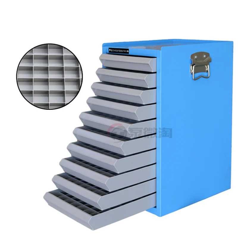 

10-level Multifunctional Gasket Storage Cabinet Common Rail Injector Washer Nozzle Placement Box Repair Tool