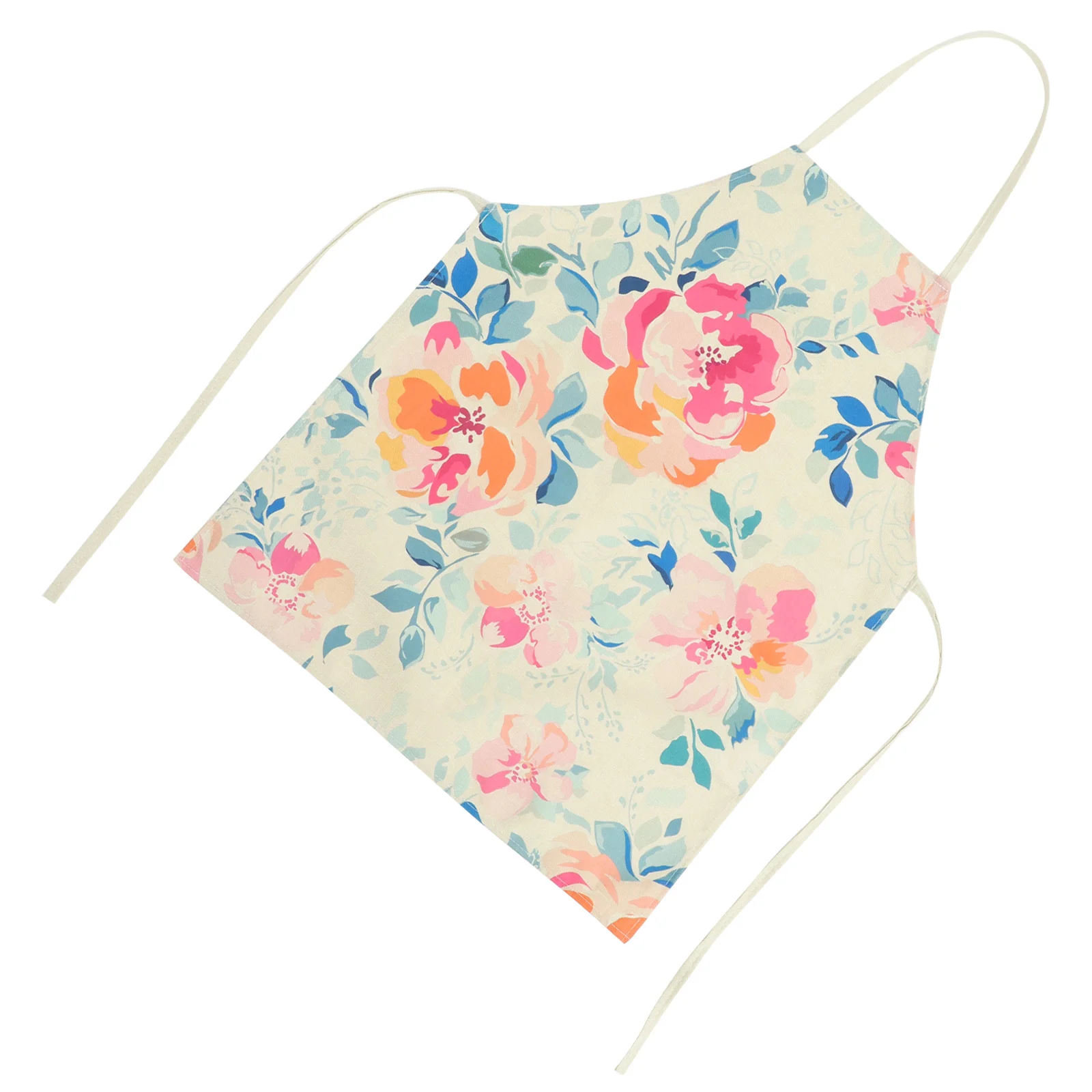 

Floral Apron for Home Women Washable Funny Cooking Decorative Clothes Protector Bakery Chef Kitchen Working