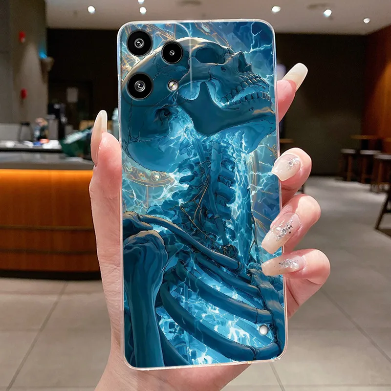 Luxury Dragon Design Soft Silicone Transparent TPU Phone Case – Cool & Cute Back Cover