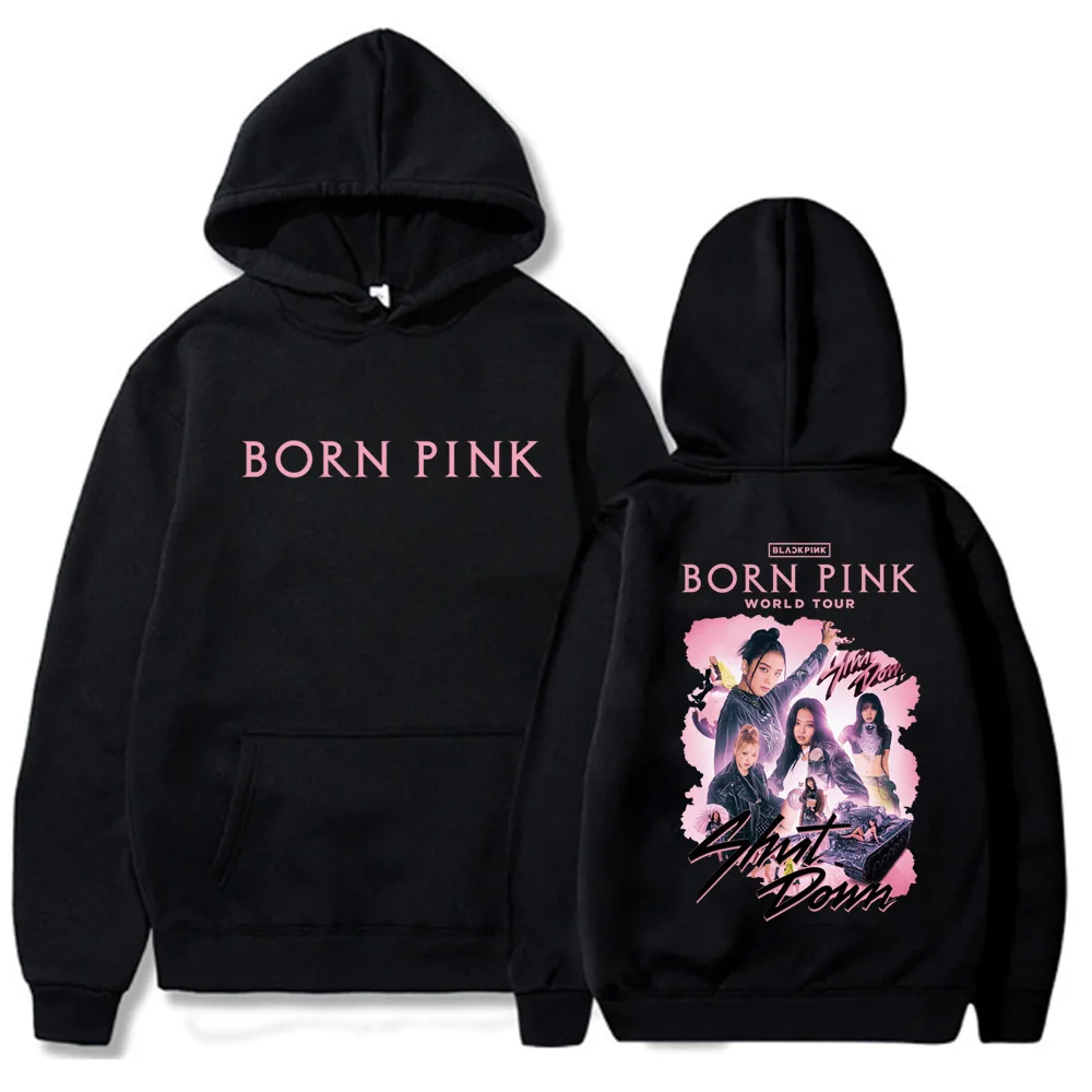 KPOP BLACKPINK JISOO Hoodie Unisex Casual Sweatshirt Pullover Jumper Coat Tops KPOP BLACKPINK JISOO Hoodie Unisex Casual Sweatshirt Pullover Jumper Coat Tops