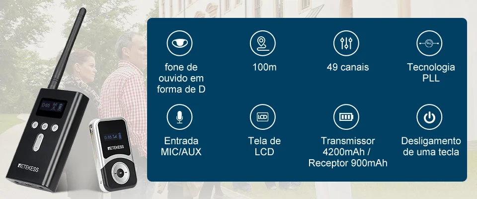 t130s, sistema de tradução de igreja, transmissor