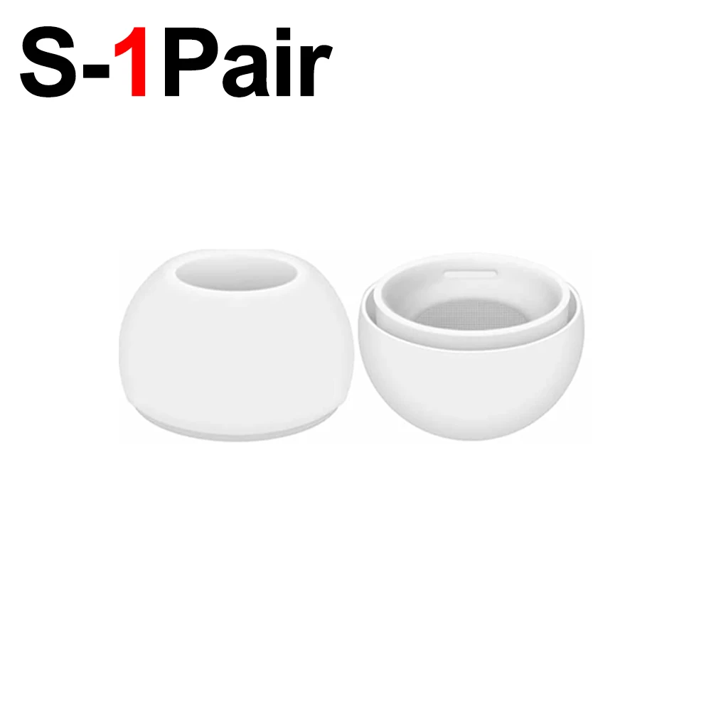 Premium Soft Silicone Anti-Slip Eartips - Comfortable Earbuds with Enhanced Grip