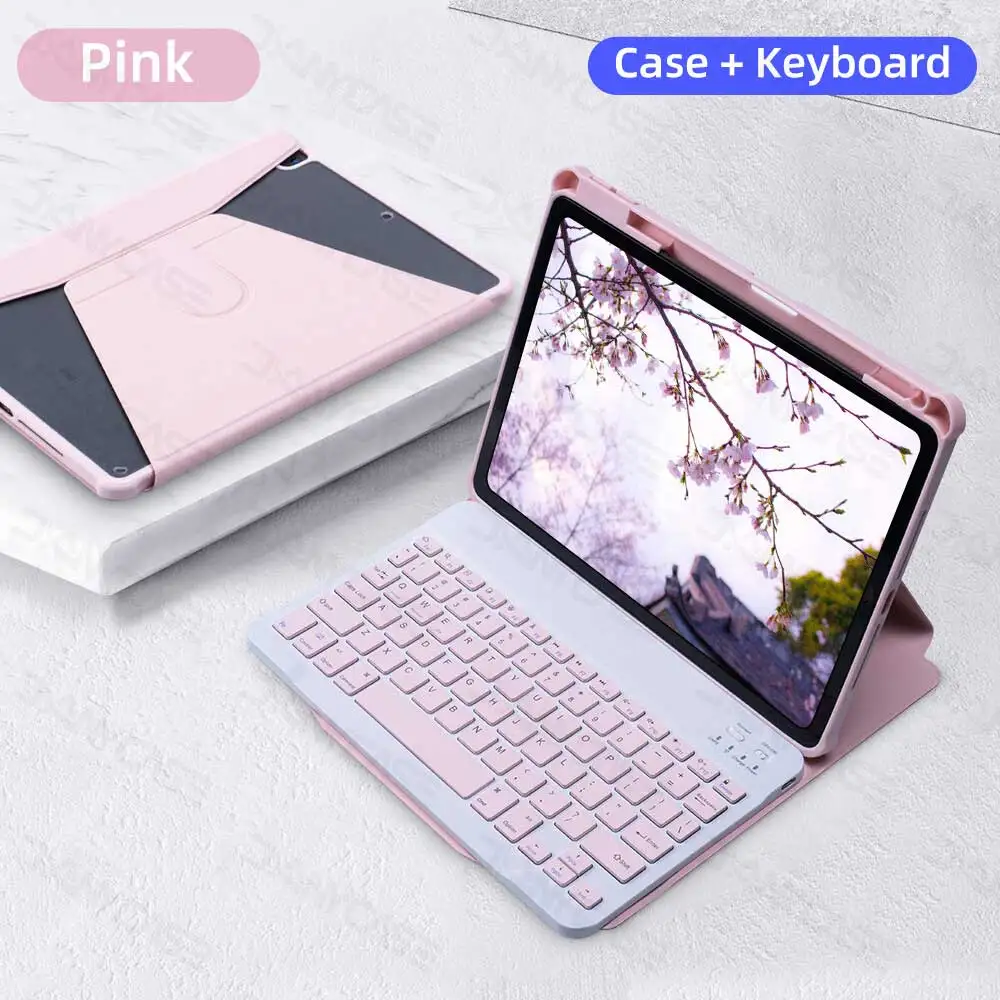 Innovative Touchpad Keyboard Case with Universal iPad Compatibility