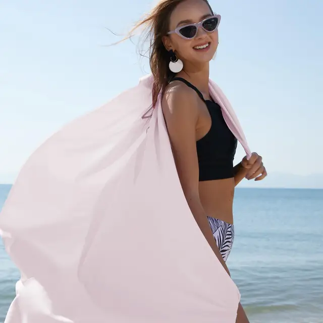 1 Pcs Microfiber Towel Sports Quick-Drying Super Absorbent Camping Towel Super Soft Lightweight Gym Swimming Yoga Beach Towel 5
