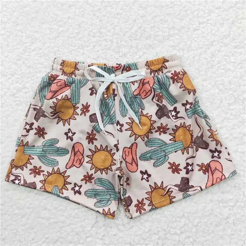 Wholesale Baby Boy Swimming Trunks Beachwear Children Toddler Fish Shorts Kid Swimsuit Children Summer Blue Swimwear Clothing 14