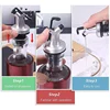 1-10PCS Kitchen Oiler Olive Oil Dispenser Pourer Whisky Liquor Oil Wine Bottle Pourer Cap Spout Stopper Mouth Dispenser 2