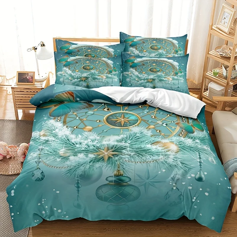 

3pcs Dream Catcher Bedding Set Nordic Ethnic Bohemian Duvet Cover Bedroom Decor Soft Quilt Cover with 2 Pillowcase Queen King