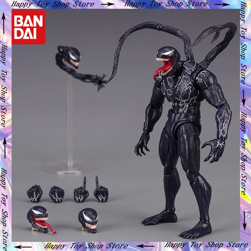20Cm Shf Venom 2 Symiont Marvel Universe Amazing Spider-Man Venom Film Mobili Action Figures Model Toys Kid Holiday Gift