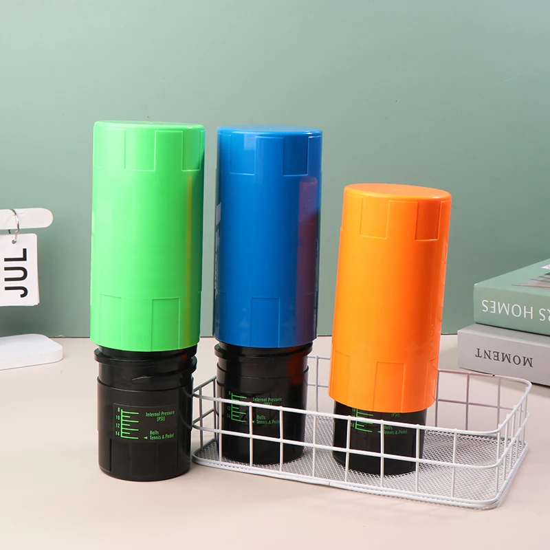 Pressure Maintaining Repairing Container Tennis Ball Shape Restore Pressurizer Tennis Ball Saver Storage Jar Box