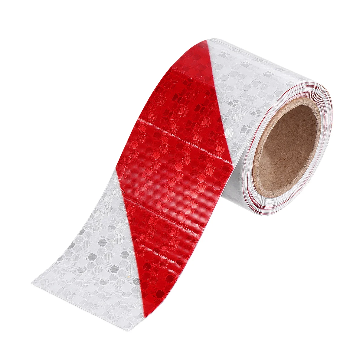 

Reflective Warning Tape Outdoor Red& White Reflector Tape High Visibility Hazard Caution Warning Safety Tape for Cars Trucks