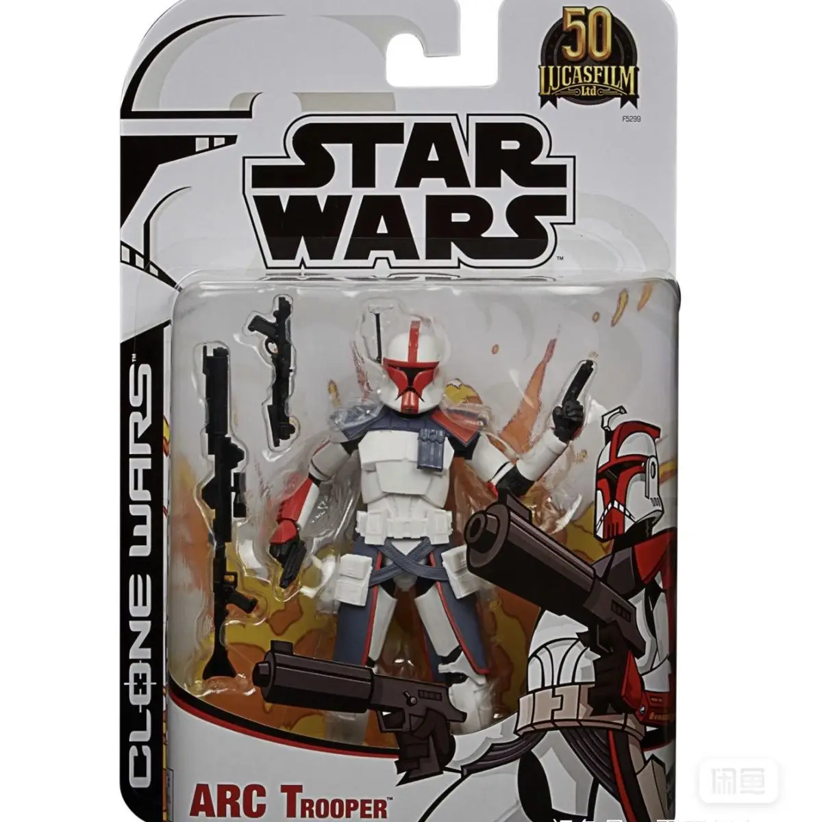 

Hasbro Звездные войны дуга клон капитан 6-дюймовая подвесная карта