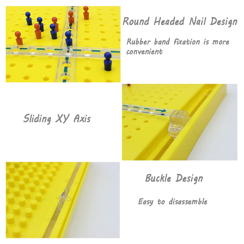 Children Math Peg Board Montessori Didactic Aids Slidable Coordinate Axis Learn Equation Toys Classroom Auxiliary Teaching Tools