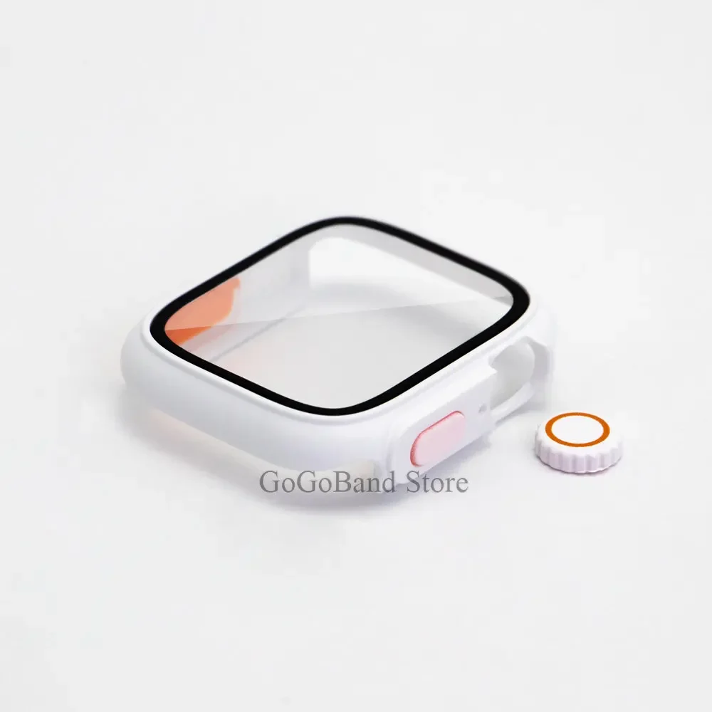 Enhanced Protective Case for Apple Watch - Sleek Design with Durable PC Material