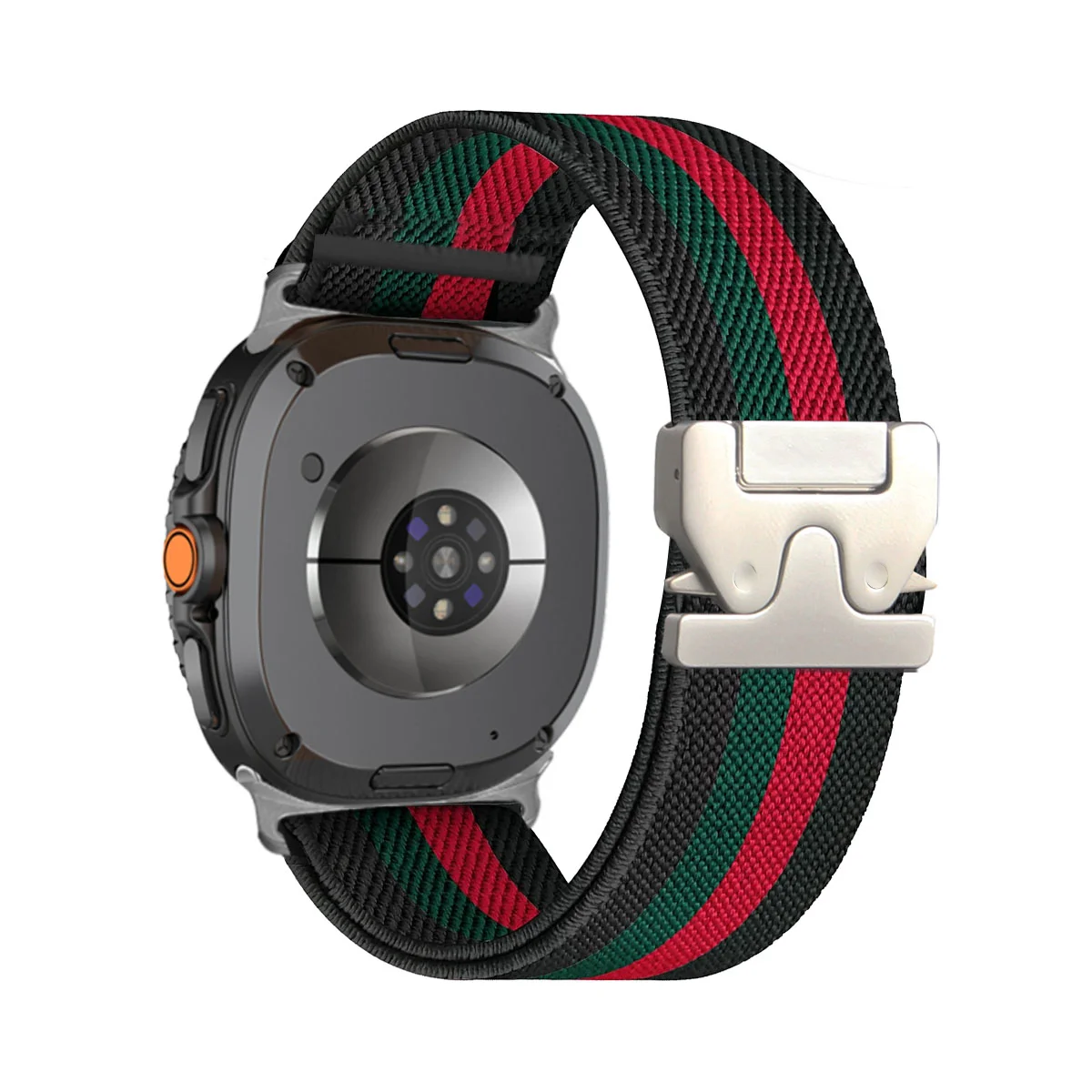 Braided Elastic Sport Bracelet for Smartwatch - Versatile Adjustable Band
