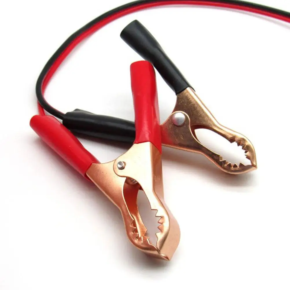 Car Cigarette Lighter 12V Power Female To Alligator Clip Extension Connector To Terminal Clip-on Battery Adapter Auto Socket cigarette lighter adapter