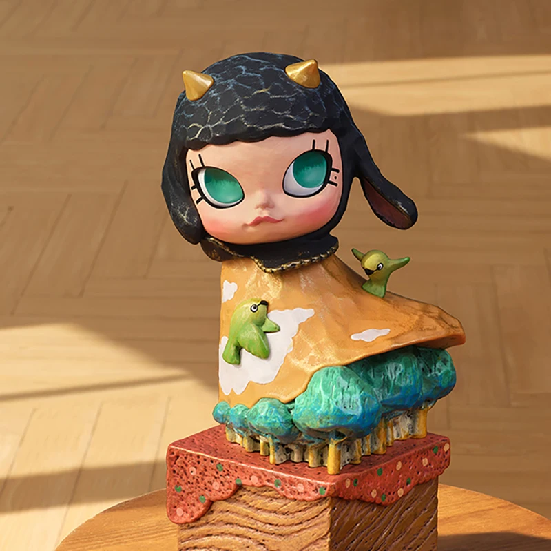 thumbnail image 1 of POP MART MOLLY Anniversary Statues Classical Retro 2 Series Blind Box Mystery Box Guess Bag Toys Doll Cute Anime Figure Desktop, 1 of 5