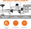 Door Installation Kit, Heavy Duty Door Board Dolly for 1-3/8" and 1-3/4" Pre-Hung, Slab, and Front Doors, Stainless Steel Instal 2