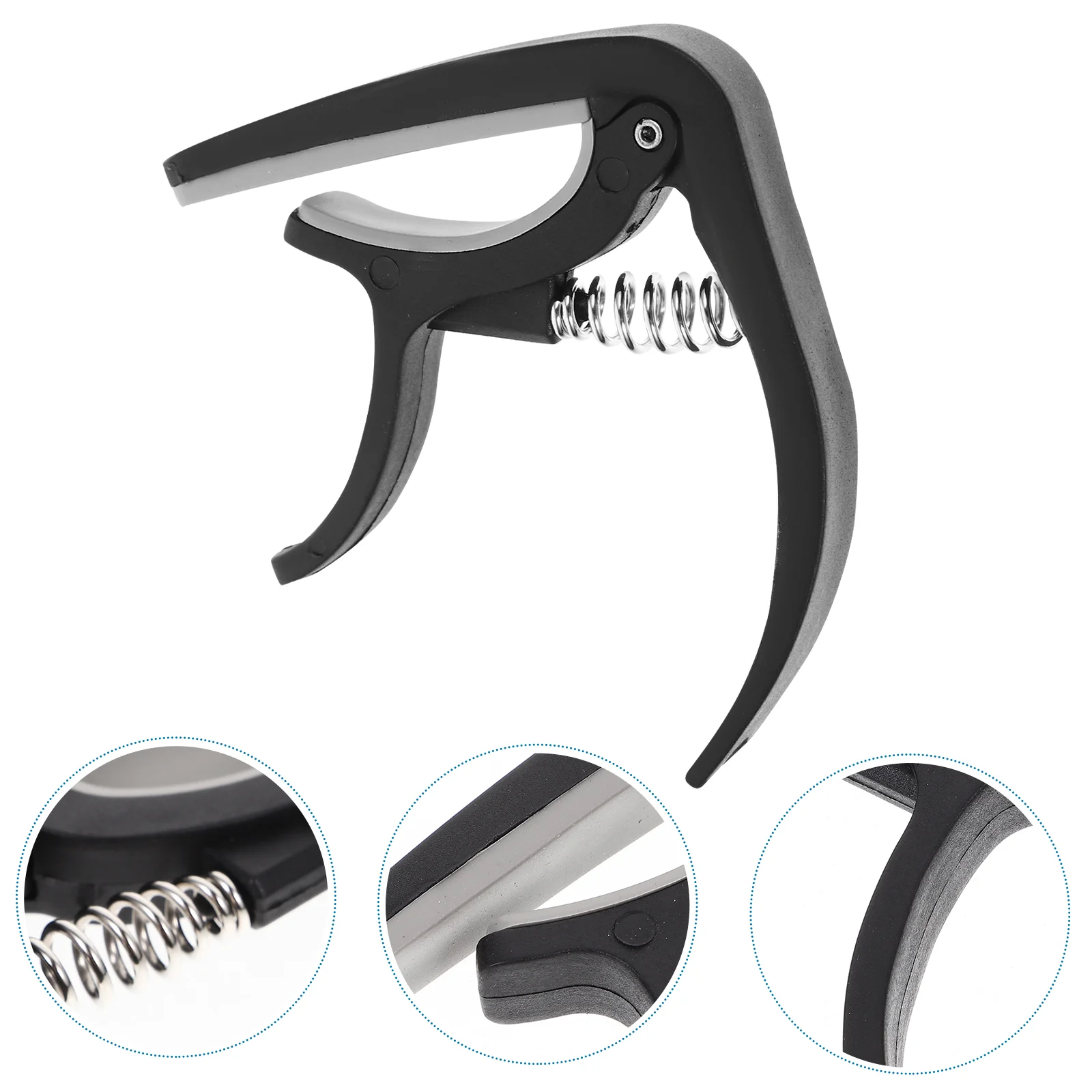 

Voice Changer Folk Guitar Capo Men and Women Guitars Plastic Acoustic Accessories