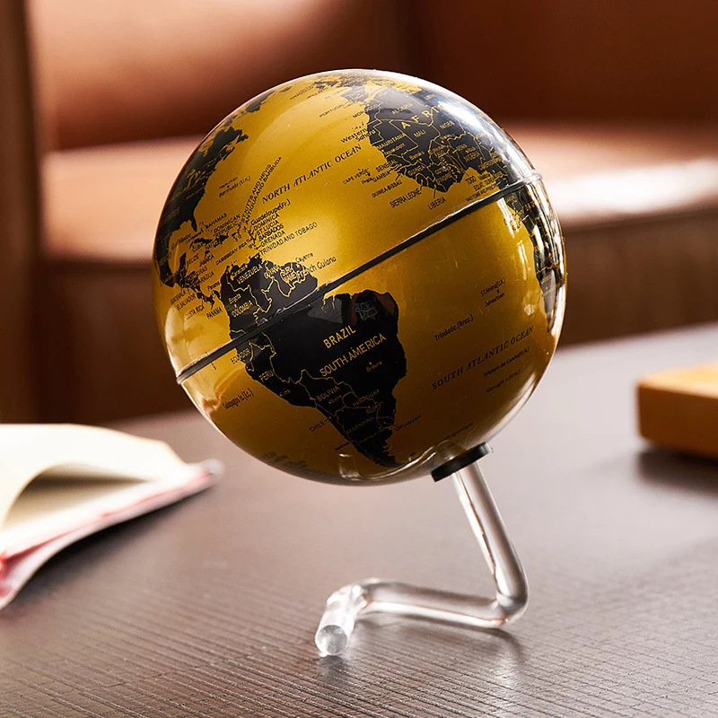 Home Decor Accessories Retro World Globe Learning World Map Globe 