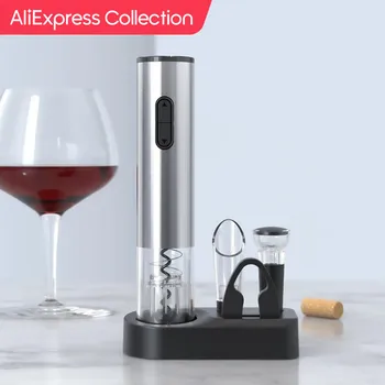 AliExpress Collection 전기 와인 오프너, 자동 맥주 병따개, 코르크 마개, 와인 맥주 소다 캡 오프너, 주방 액세서리