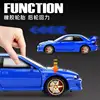 1:32 JDM Subaru Impreza STI WRX Alloy Car Model Sound and Light Pull Back Children's Toy Collectibles Birthday gift 3