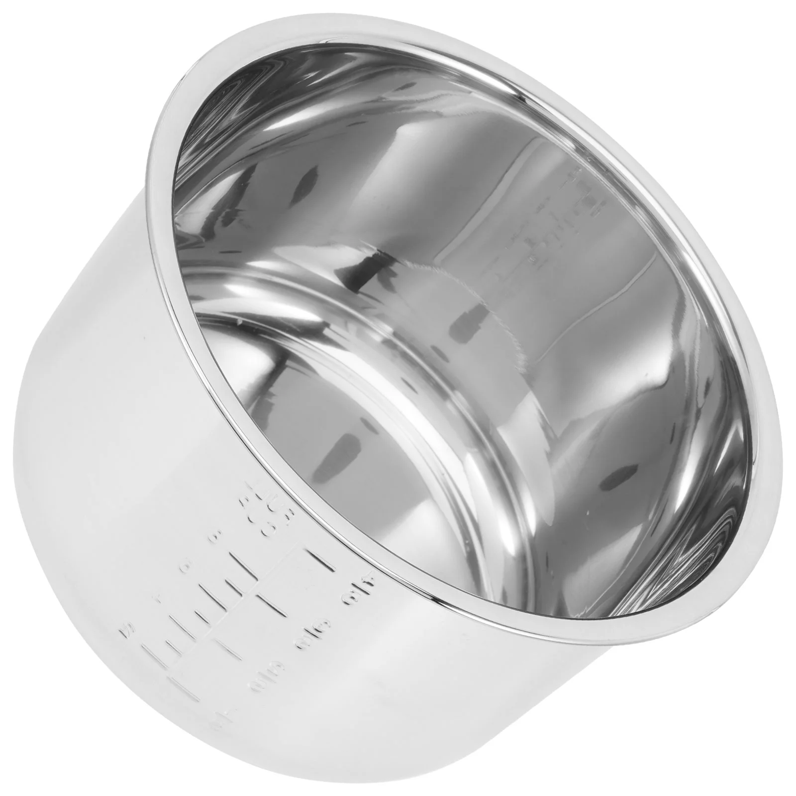 스테인레스 스틸 밥솥 내부 용기 논스틱 요리 냄비 교체 액세서리, 주방 음식 밥솥 라이너 