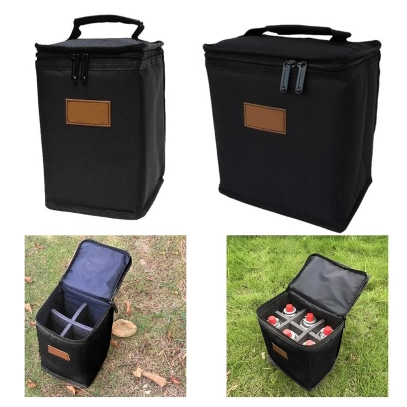 Camping Gas Tanks Storage Bag Cylinder Protective Case Camp Light Carrying Bag
