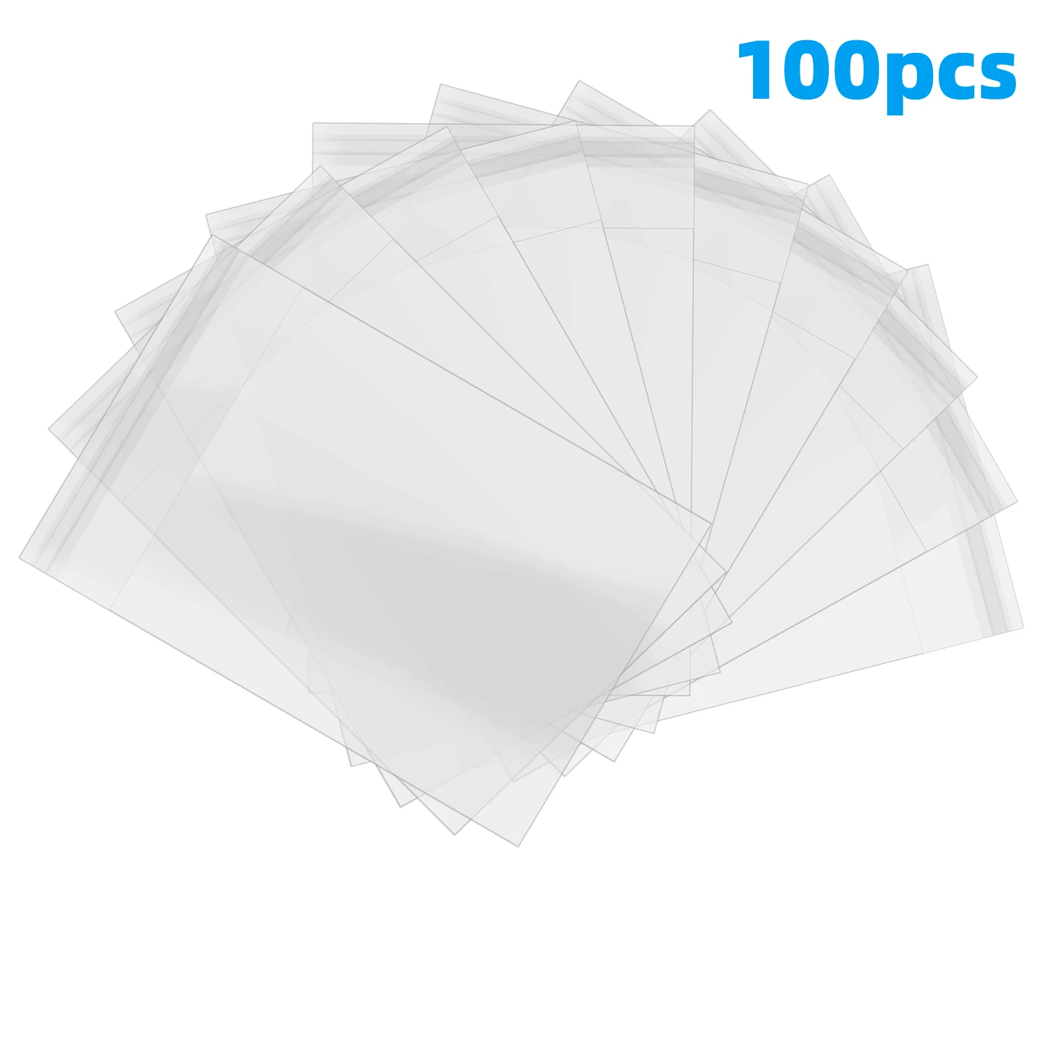 Étui de jeu pour CD, 100 pièces/paquet, manchons en plastique OPP refermables pour Sony PS2 PS3 PS4 PS5 XBOX 360 XBOX ONE, accessoires de rangement