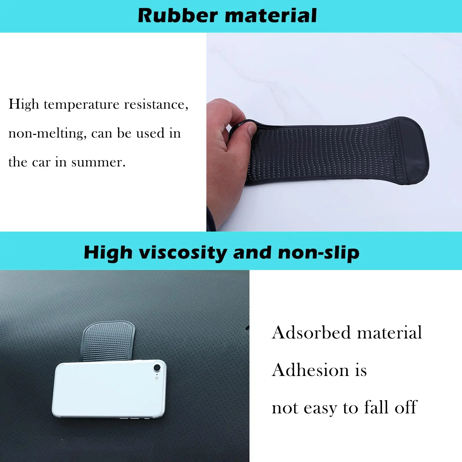 Car Dashboard Anti Slip Mat Mobile Phone Holder For Phone Mp3mp4 GPS Coin