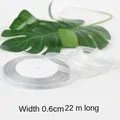 6mm silver Glitter