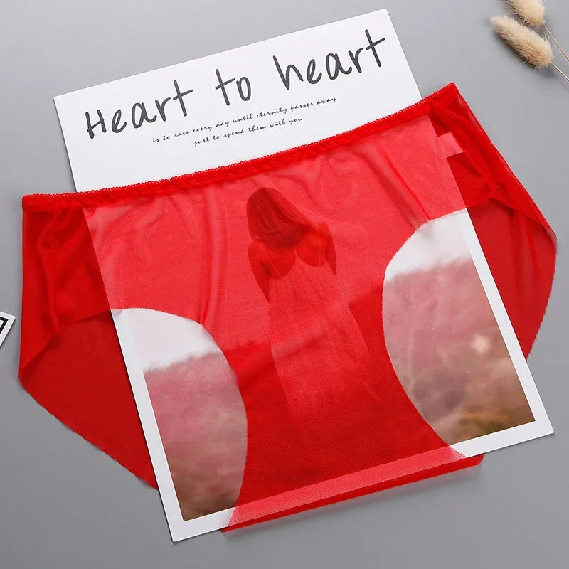 Acquista Mutandine Da Donna In Cotone Taglie Forti Intimo Trasparente In Pizzo Sexy Slip A Vita Media 2XL-4XL 6 Pezzi/set In Italia A Partire Da 8.52 - Foto 2