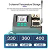 FMchip GVM H3 3 in 1 Soldering Station C210/T245/T115 Handle 80W Mobile Phone Repair Tools Professional Welding Rework Station 2