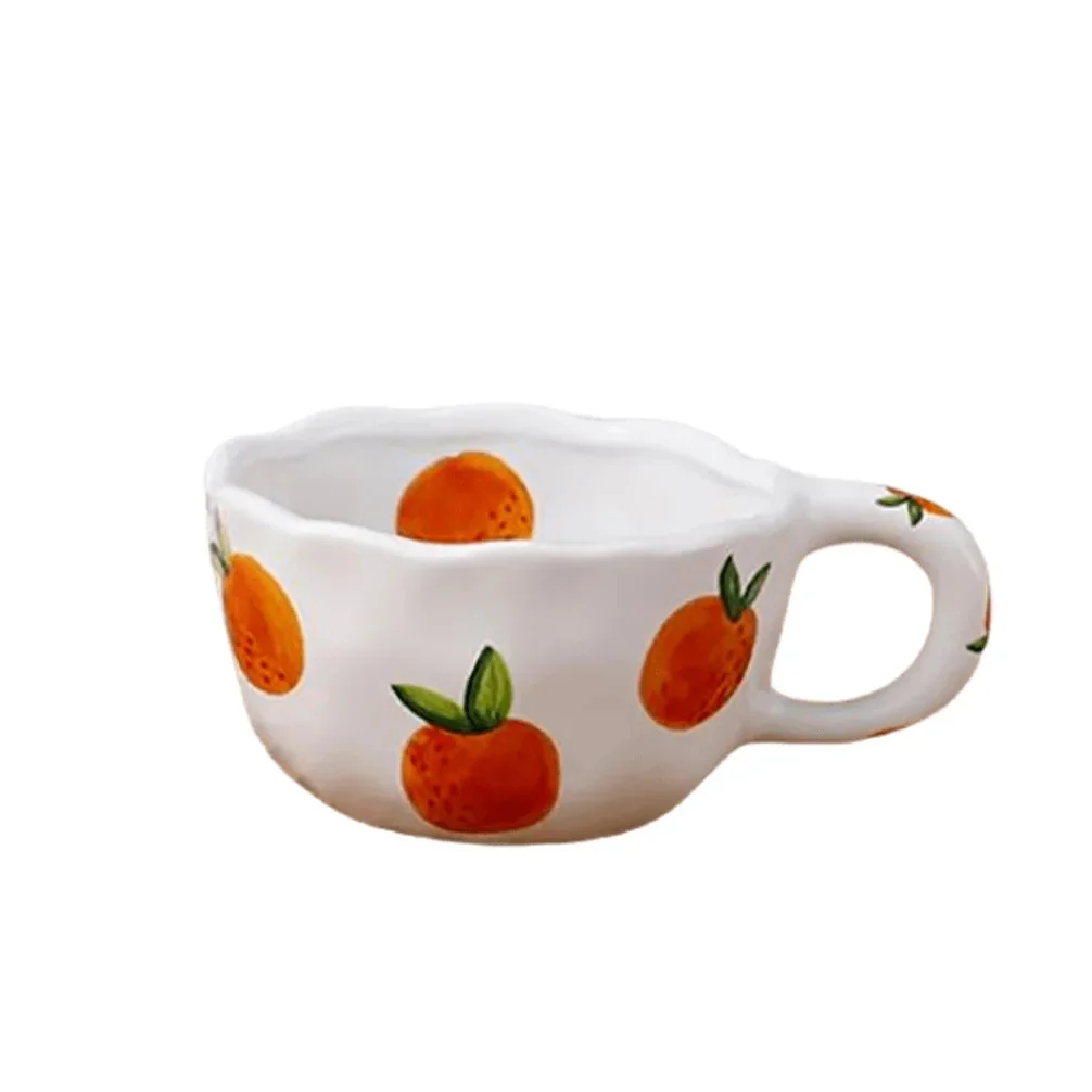 أكواب قهوة سيراميك فراولة