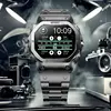 2025 New Military Smart Watch for Men 1.57 Inches Outdoor Sports Smartwatch with Bluetooth Call For iPhone Android G+SHOCK STYLE 1