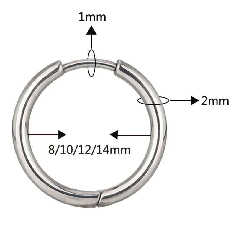 Chiusura A Sfera Captive Anello Bcr Con Cristallo Gemme, Labbra - Foto 6