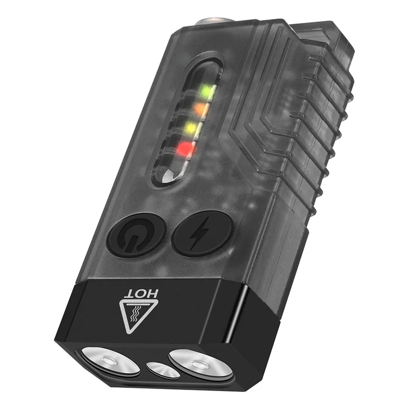 

BORUiT V10 EDC Мини светодиодный фонарик IPX4 водонепроницаемый портативный брелок освещение фонарь 1000 Люмен USB Type-C зарядка аварийная работа
