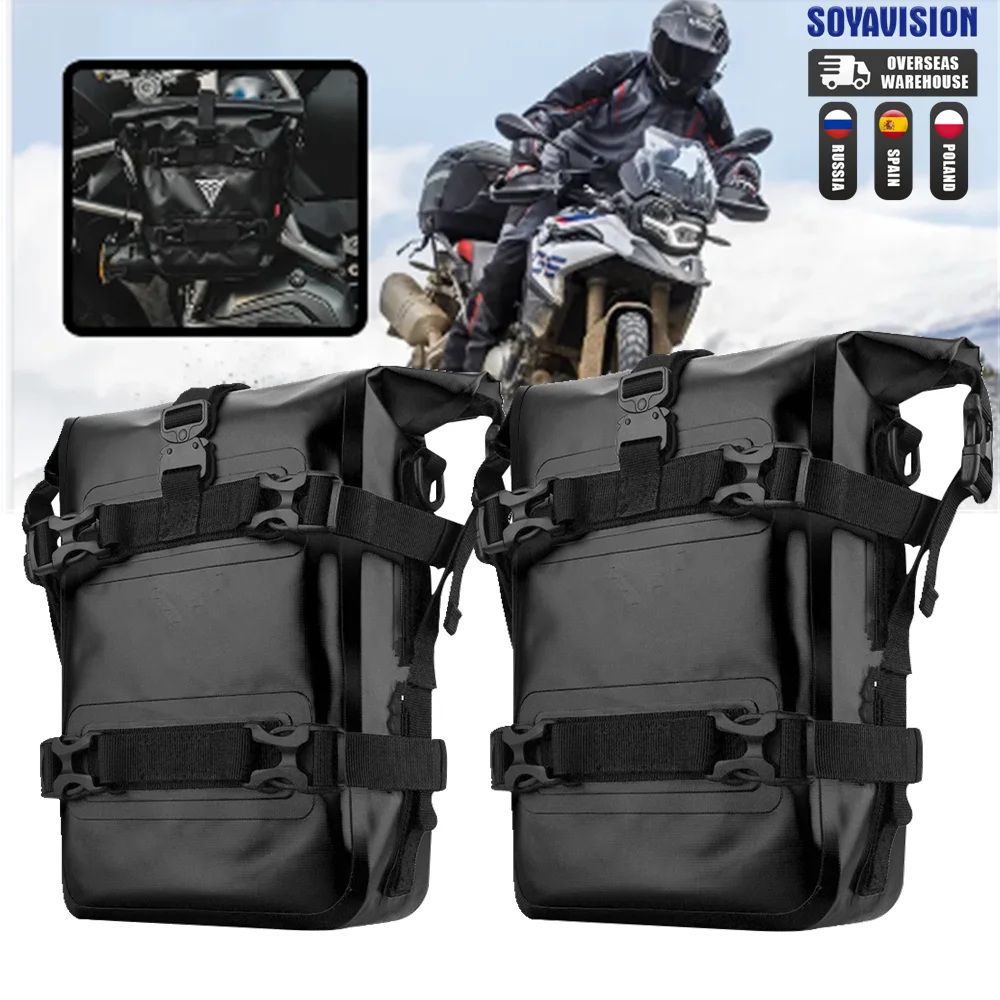 Universal Frame Crash Bars Waterproof Bag Repair Tool Placement Bag For  HONDA Suzuki BMW R1200GS R1250GS Yamaha Motorcycle Bag - AliExpress