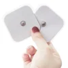 10/20PCS Silicone Gel Electrode Pads for Tens Machine Massagers Electrode Pacthes Non-woven Fabric Self Adhesive Replacement 3