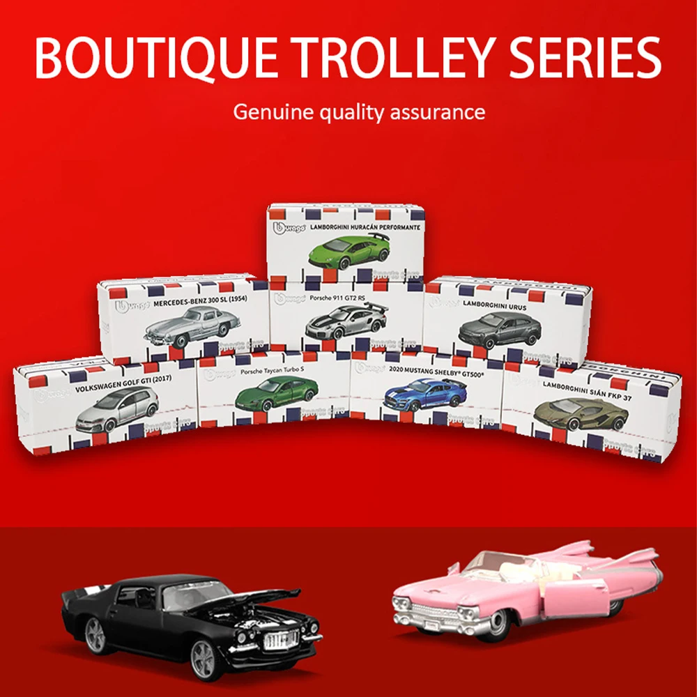 Bburago 1:64 Ferrari Sf90 Sp1, Lamborghini Porsche Bmw Mercedes-Benz Mustang Alloy Model Car Collection Toy Birthday Gift 2