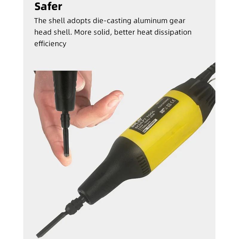 220V 50W Carving Tool DIY Portable Cutter Engraving Multifunctional Electric Engraving Pen Electric Woodworking Chisel Carving engraving pen