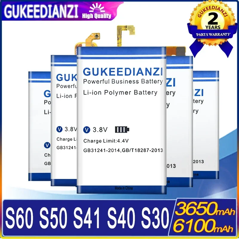 Batteria Per Caterpillar Cat S60 S40 S30 S50 S41 App00223 Cat B10-2 B15 B15Q 458002-S40 App-12F-B5595I-Cxx-111 Batteria