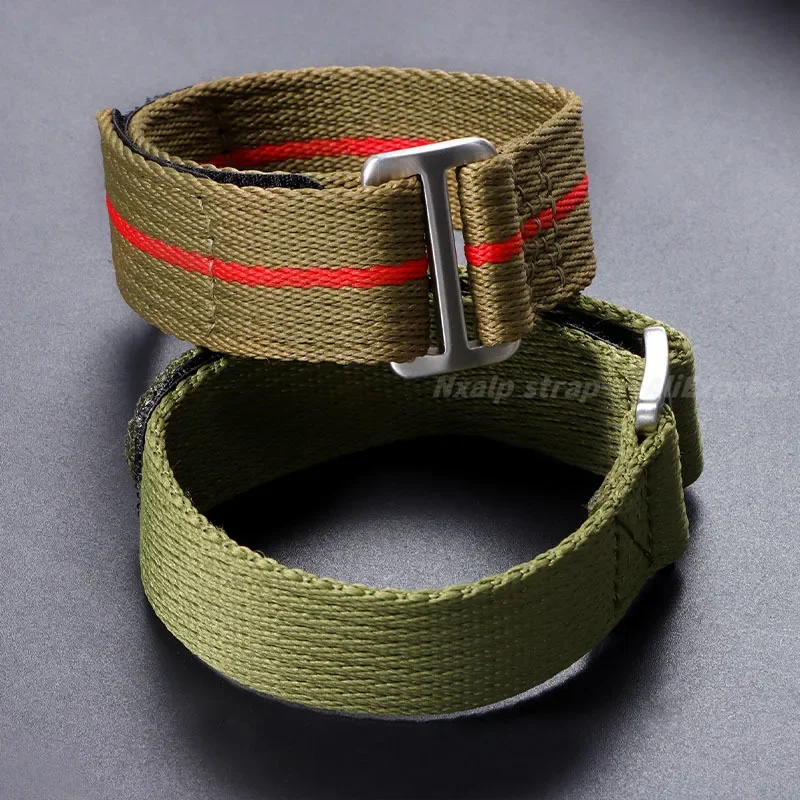 Nylon Canvas Watch Strap - Military Sports Style, Unisex Replacement Wristband