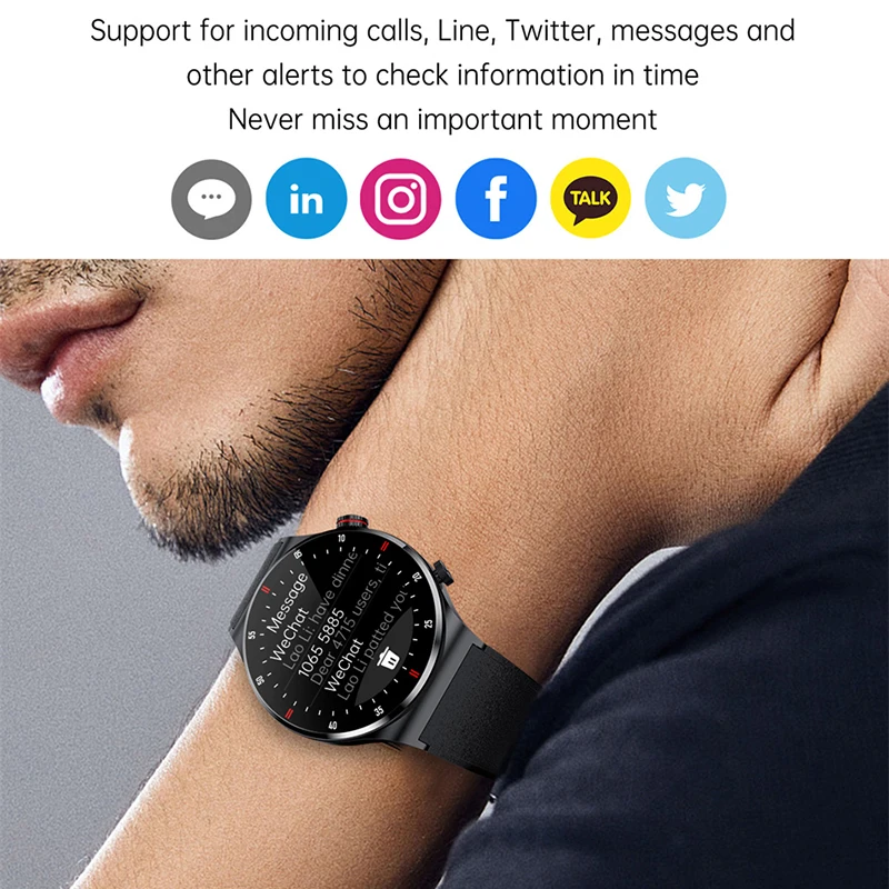 Luxury Smartwatch with Bright and Vivid Screen Support Real Blood Oxygen  Monitoring Mental Stress Monitoring Mood Condition Monitoring Breath  Training - China Smart Watch and Fitness Tracker price