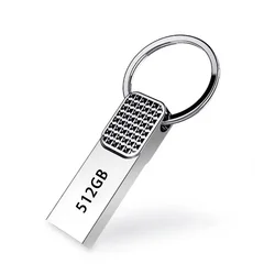 High - Speed 2TB Waterproof USB 3.0 Flash Drive - Durable Metal Design for Enhanced Data Storage and Transfer (512GB)