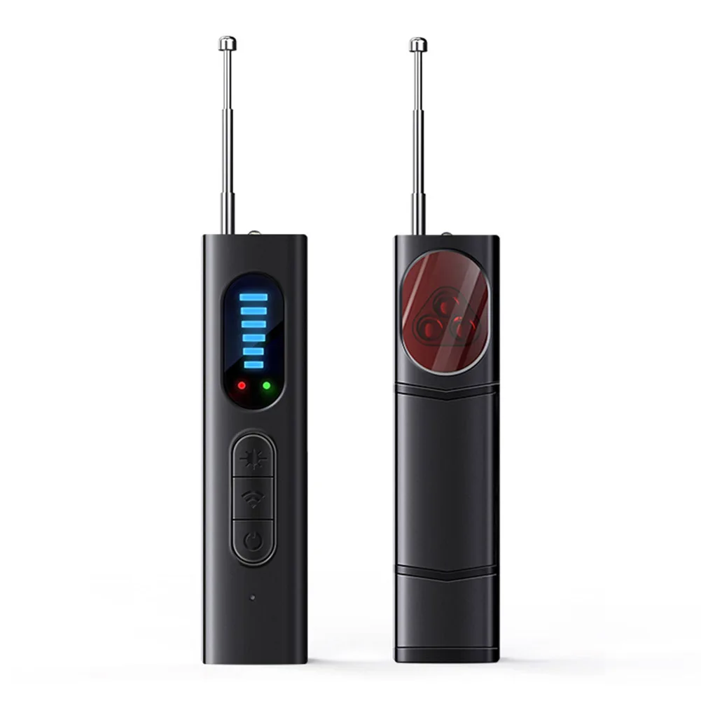Hidden Camera Detector Infrared Camera Detector Camera Detector Wireless Camera Detectors 25H Working Time Listening Devices Finder Electronic Sweeper for Travel Hotel Car for Office Bathroom