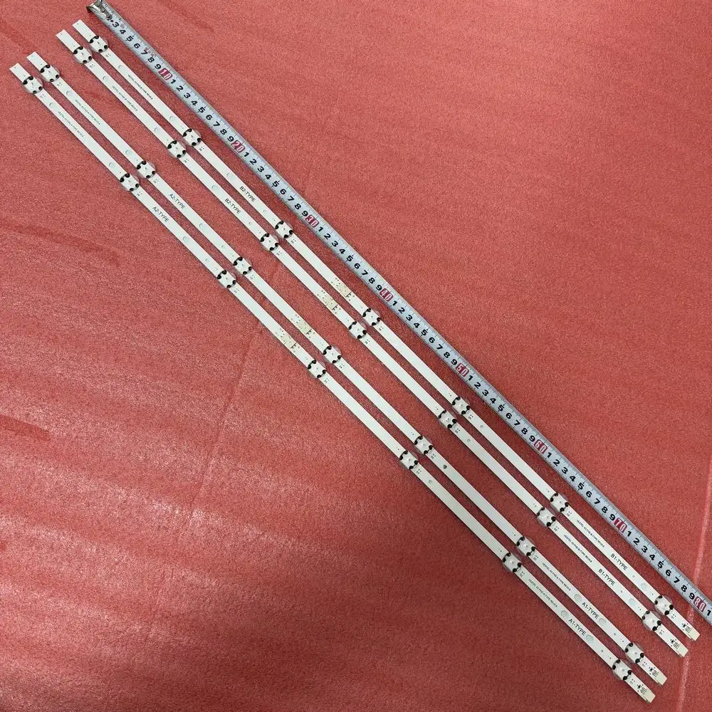 6 Stück LED-Hintergrundbeleuchtung Für Fernseher - Ersatz Für Bush, Telefunken & Andere 49" Modelle