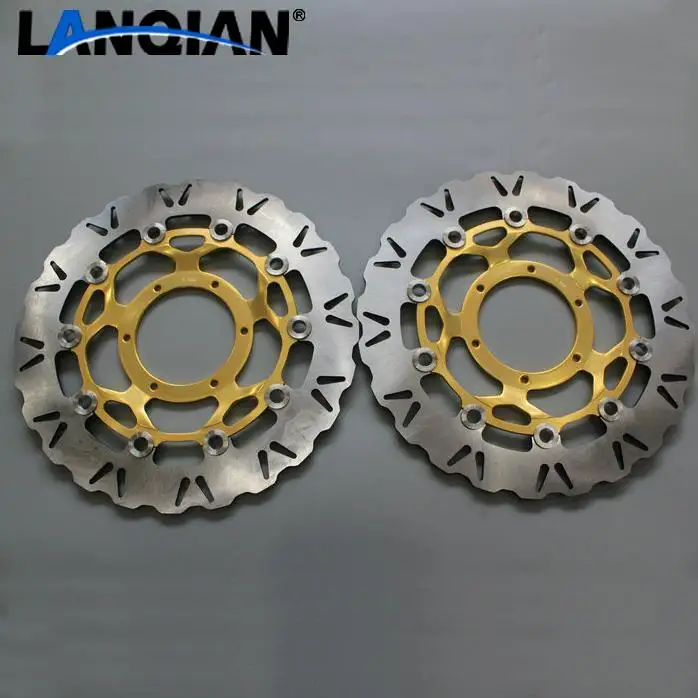 

2 pieces motorcycle Front Disc Brake Rotor Scooter Front Rear Disc Brake Rotor for HONDA CBR600 2007 2008 2009 2010 2011 - 2013